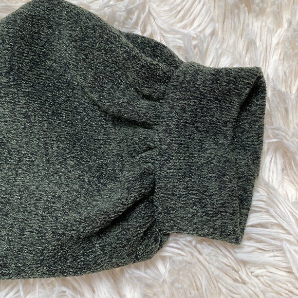 White Birch 1/4 Zip Pullover 💗 Forest Green & Black - Picture 12 of 16